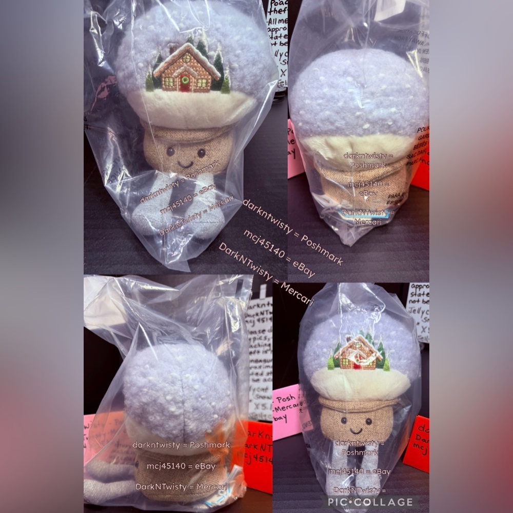 BNWT JELLYCAT AMUSEABLES SNOW GLOBE - Picture 3 of 8
